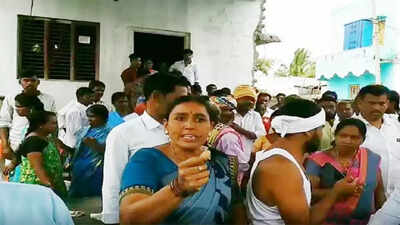 Andhra Pradesh: Women folk pour in grievances before ruling party legislator at Penukonda