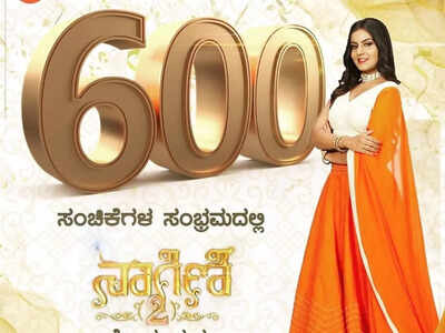 Kannada supernatural fiction Naagini 2 completes 600 episodes