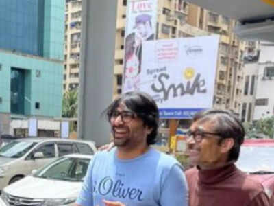 Sandeep Patel and Malhar Thakar get papped on Mumbai streets
