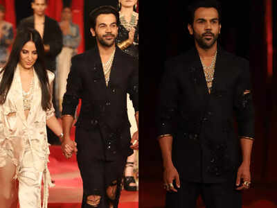 FDCI ICW 2022: Anamika Khanna closes the show with Rajkummar Rao as showstopper
