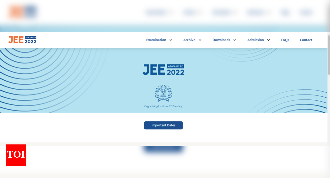 JEE Advanced 2022 JEE Advance Eligibility Criteria And Documents