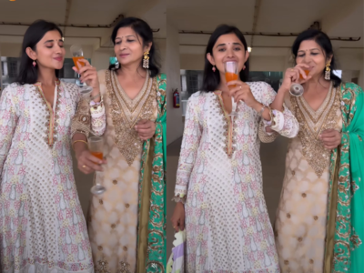 Kanika Mann celebrates Raksha Bandhan with mom as her brother appears for an exam