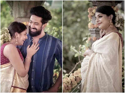 Mythili announces pregnancy on Onam