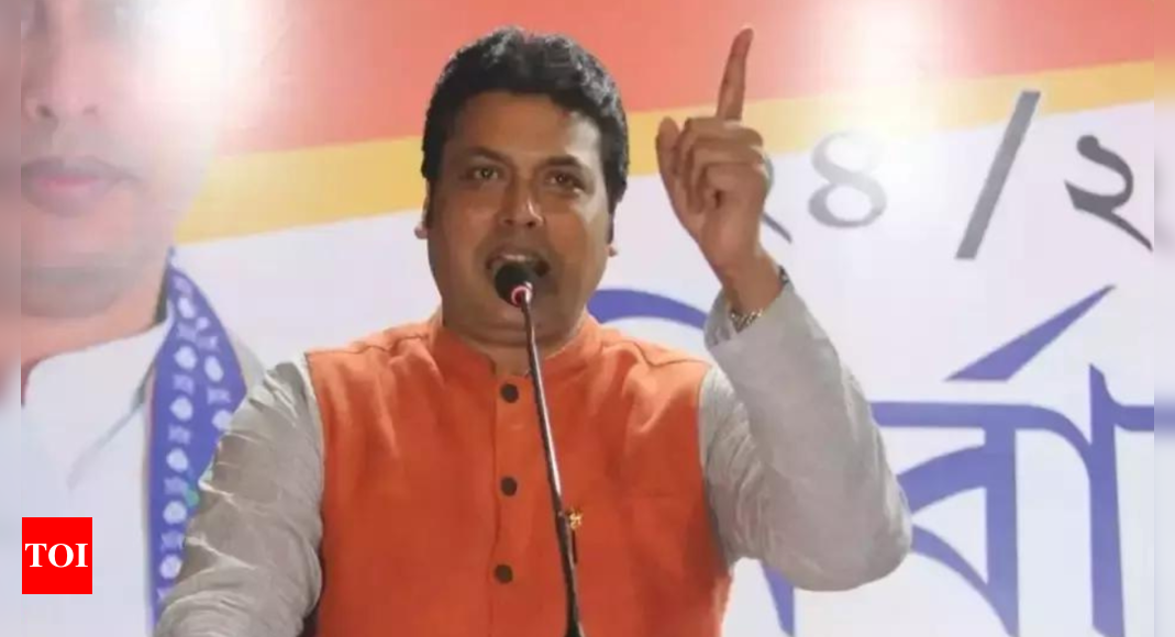 Bjp Names Biplab Kumar Deb Its Rajya Sabha Candidate From Tripura