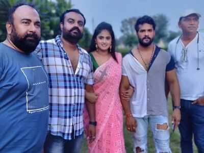 Megha Shree wraps up the shoot of Khesari Lal Yadav starrer 'Sangharsh 2'