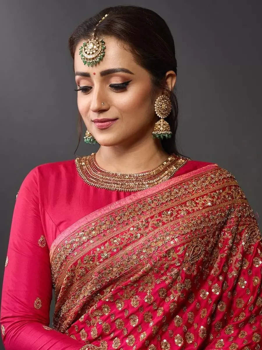 Trisha Krishnan Pulled Off These Regal Looks While Promoting Ponniyin