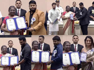 68th National Film Awards 2022: S Thaman, Sandhya Raju, Sandeep Raj, Sai Rajesh Neelam and TV Rambabu receive top honours