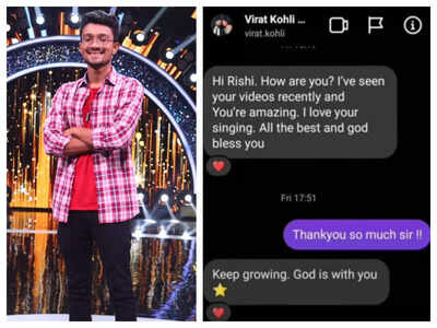 Indian Idol Season 13 contestant Rishi Singh wins praises, finds a fan in former skipper Virat Kohli