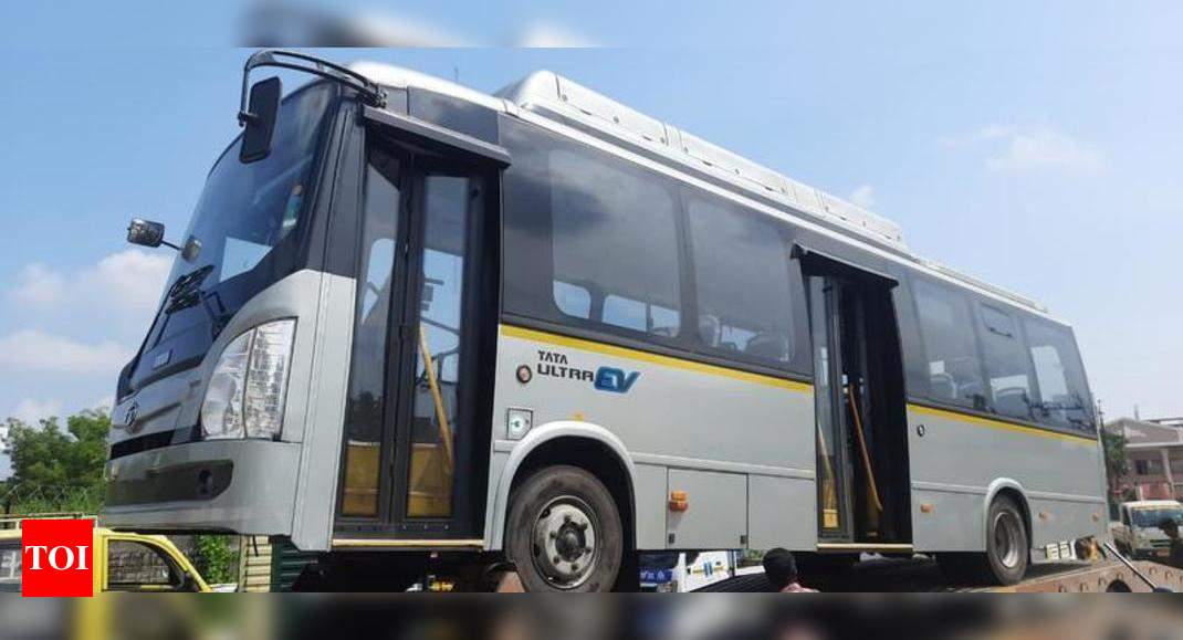 First AC Aapli Bus Reaches City NMC To Start Service Nagpur News