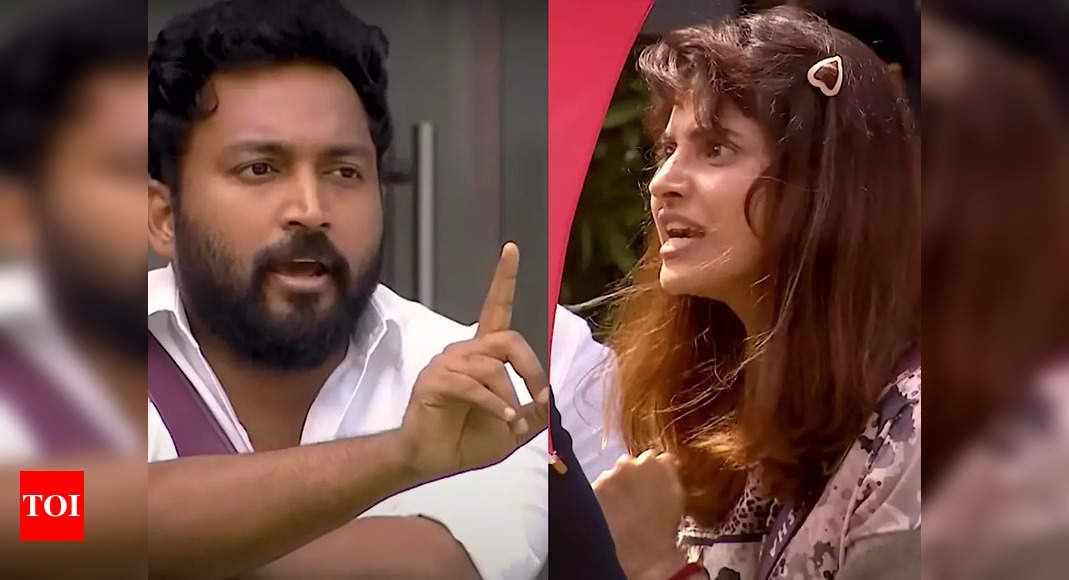 Bigg Boss Tamil Azeem Engages In A Verbal War With Ayesha And