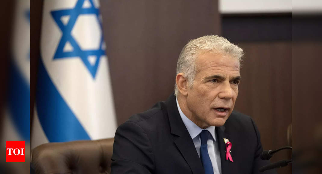 Yair Lapid From Tv Star To Israeli Prime Minister Times Of India