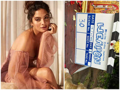 Tanya Hope begin shooting for Vasanth Ravi's 'Weapon'