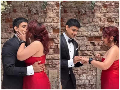 Ira Khan and Nupur Shikhare win hearts with a romantic dance at engagement party