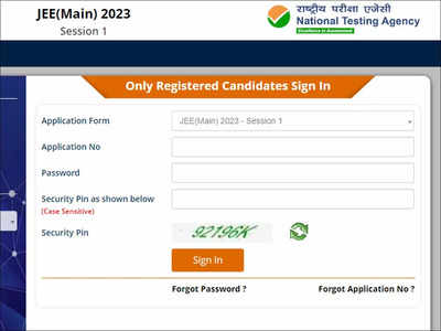 Iit Jee Main Application Form Printable Forms Free Online