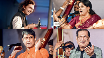 Rahul Sharma’s santoor casts spell, evening lights up with Manali Bose and Pandit Ajoy Chakrabarty in Pune