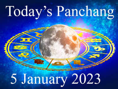 Today's Panchang, 5 January 2023: Know Your Tithi, Nakshatra, Yoga, Karana, and Vaar for Today