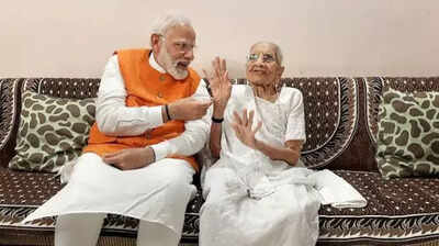 When PM Modi recalled his mother's emphasis on 'garib kalyan', simple yet extraordinary life