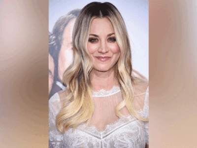 Kaley Cuoco flaunts baby bump in purple gown at 2023 Golden Globes Red Carpet