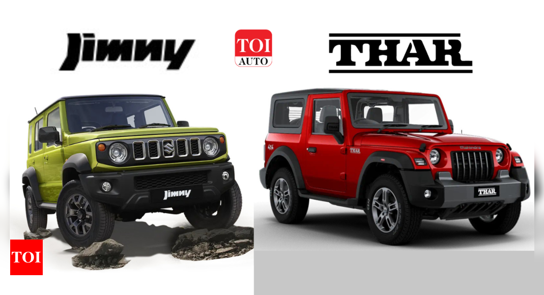 Maruti Suzuki Jimny Door Vs Mahindra Thar Specs Most Awaited Off