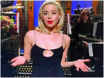 'Saturday Night Live' mocks George Santos as Amy Poehler, Joe Biden join host Aubrey Plaza