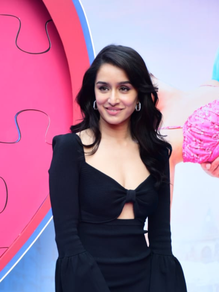 Celeb Fashion Shraddha Kapoor Slays Cut Out Dress With Subtle Makeup