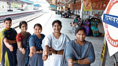 Vijayawada A Railway Station Powered By All Women Staff Vijayawada