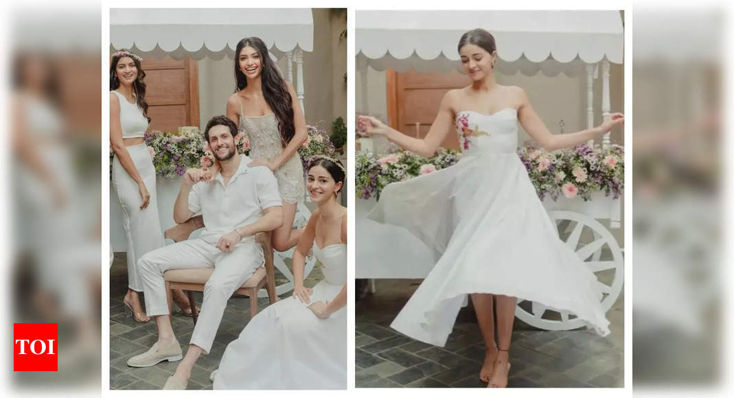 Ananya Panday Shares Glimpse Of Her Cousin Alanna S Pre Wedding Bash