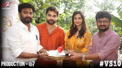 Vishwak Sen, Ravi Teja Mullapudi, and Ram Talluri's #VS10 launched