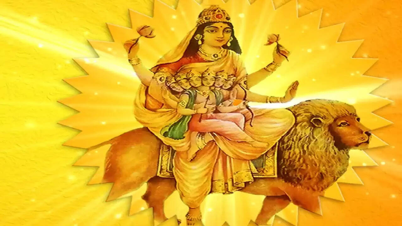 Navadurga The Nine Forms Of Goddess Durga SKANDA MATA The Fifth