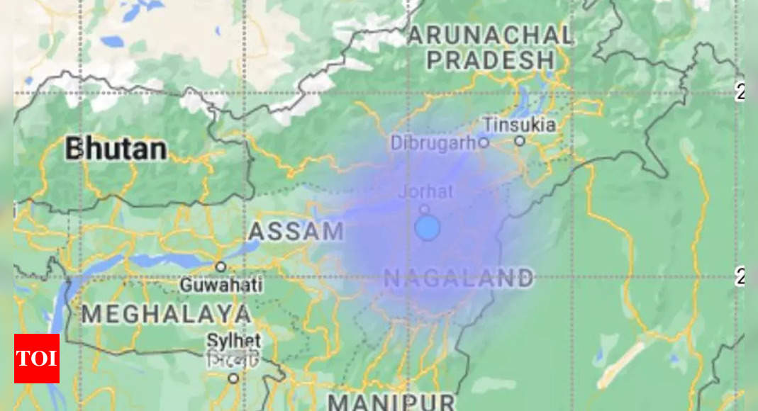 Earthquake In Assam Times Of India