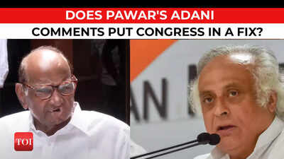 Congress on defensive after NCP Chief Sharad Pawar says Adani Group was 'targeted'
