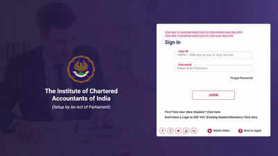 Icai Admit Card May For Ca Inter And Final Exams Released On