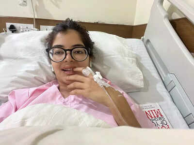 Madhumita Sarcar in recovery mode after her appendicitis operation