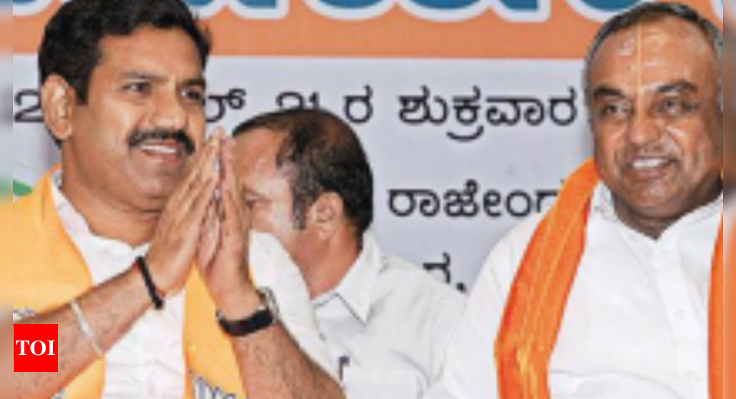 Karnataka Bjp Vice President By Vijayendra Skips V Somanna S Segments