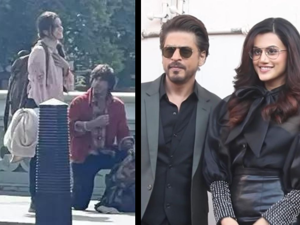 Taapsee Pannu Shoots With Shah Rukh Khan For Dhunki In Kashmir