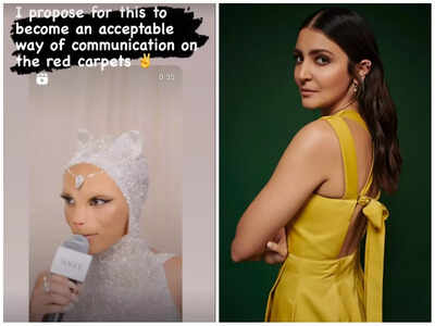 Anushka Sharma has a hilarious response to Doja Cat VIRAL 'meow' clip at Met Gala