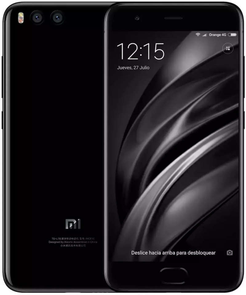 Смартфон Xiaomi Mi 6 128gb Black
