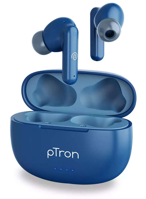 Ptron Bassbuds Zen In Ear Bluetooth V Wireless Tws Earbuds With Quad