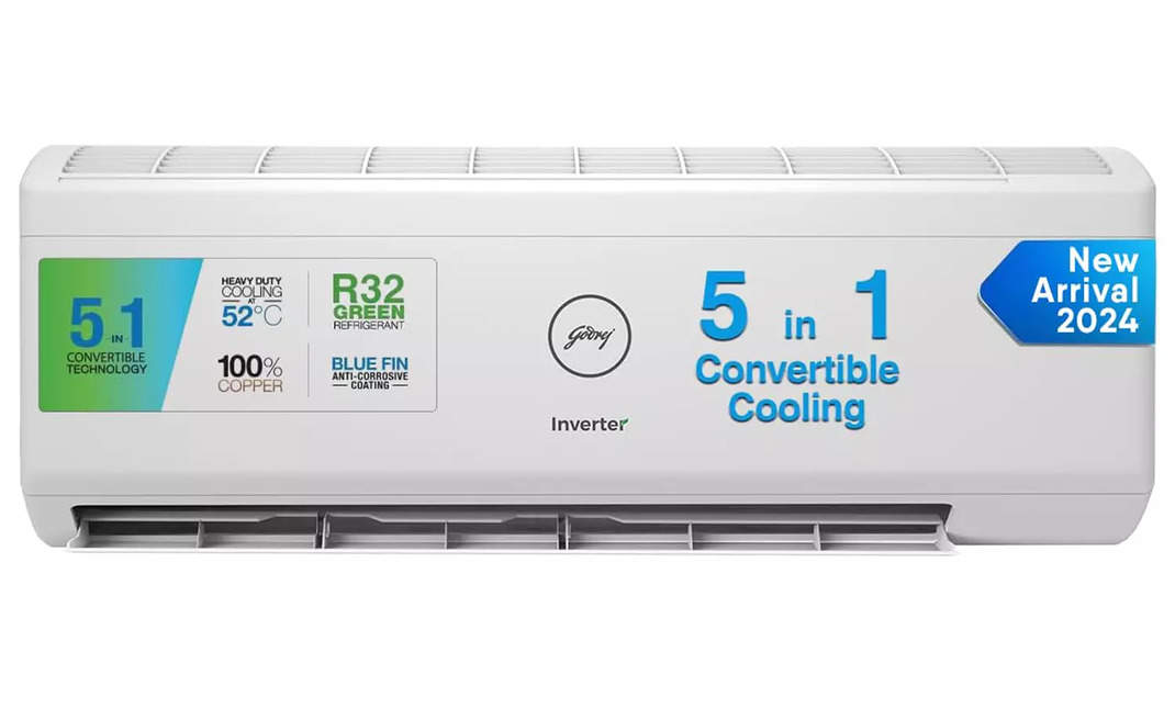 Compare Godrej 1T EI 12IINV5R32 WWR 2024 Model 1 Ton 5 Star Inverter