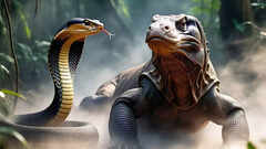 Komodo dragon vs King Cobra: Which is more dangerous