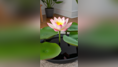 How to grow mini Lotus flowers from seeds at home