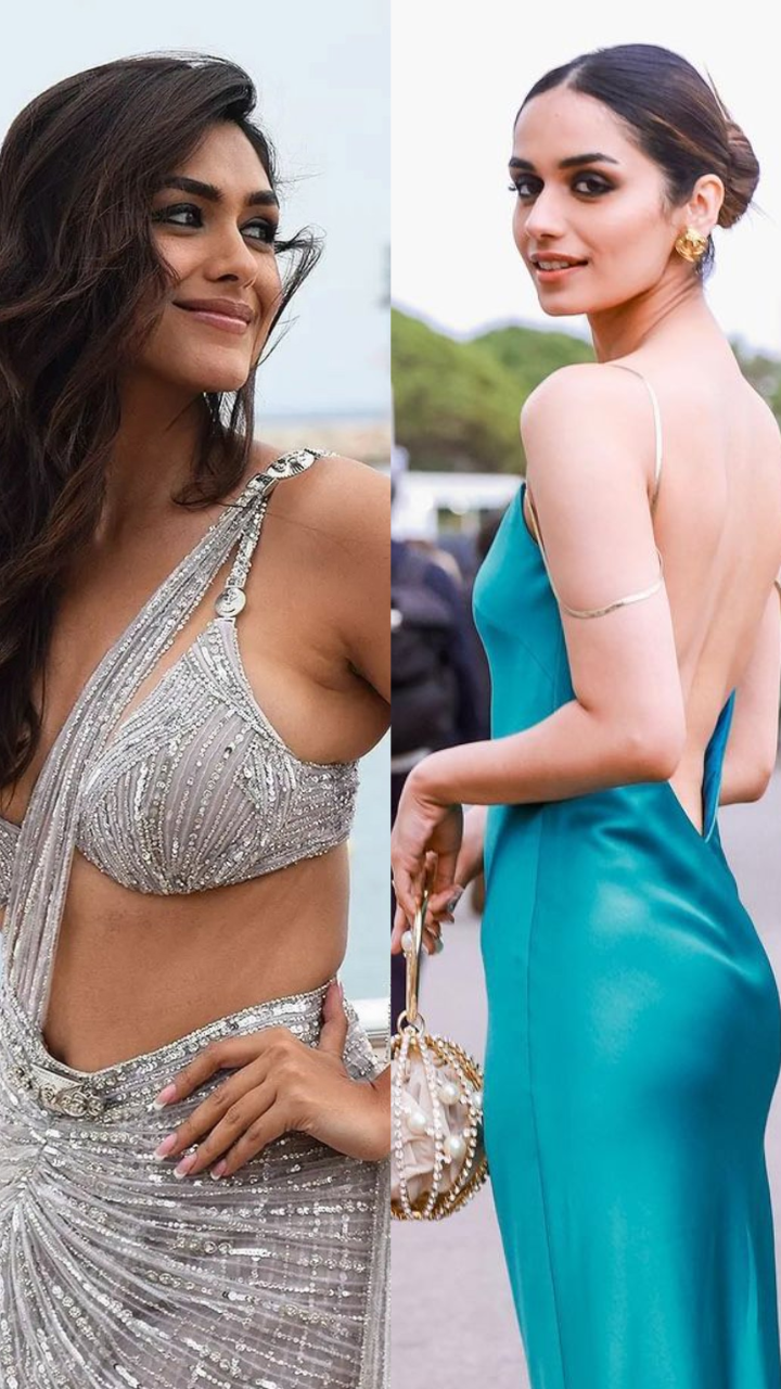 Mrunal To Manushi, BOLD Looks Of Indian Actresses From Cannes 2023