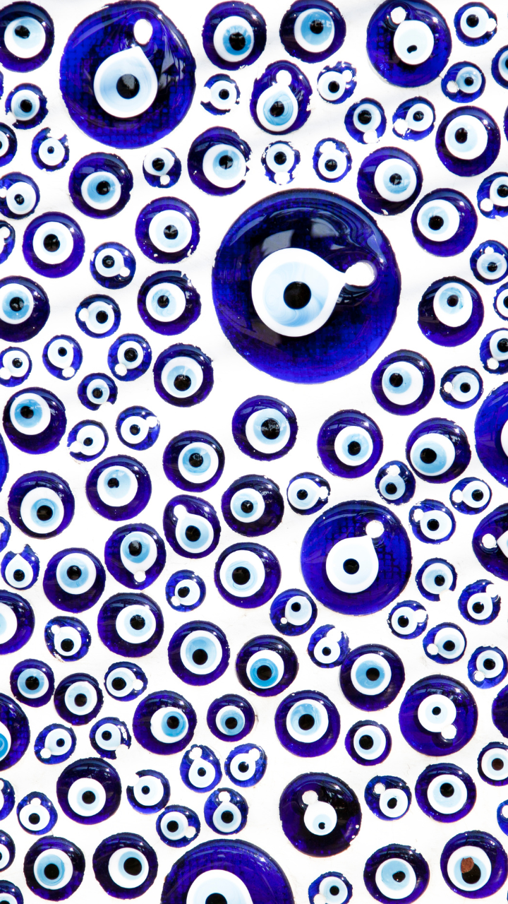 Eye Talismans Fabric Wallpaper and Home Decor  Spoonflower