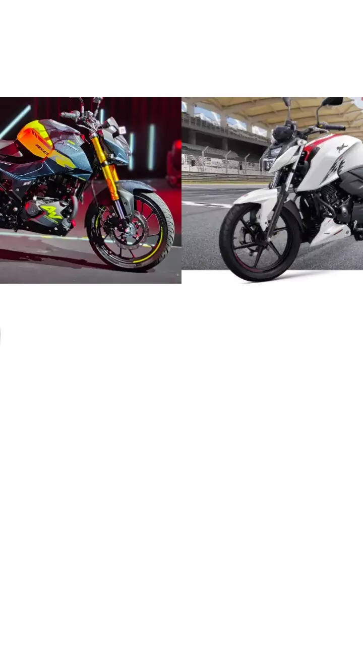 compare hero xtreme 160r and apache 1604v