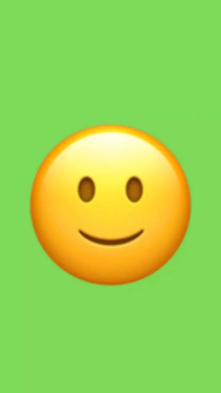 Two Smiling Emoji Shaking Hands