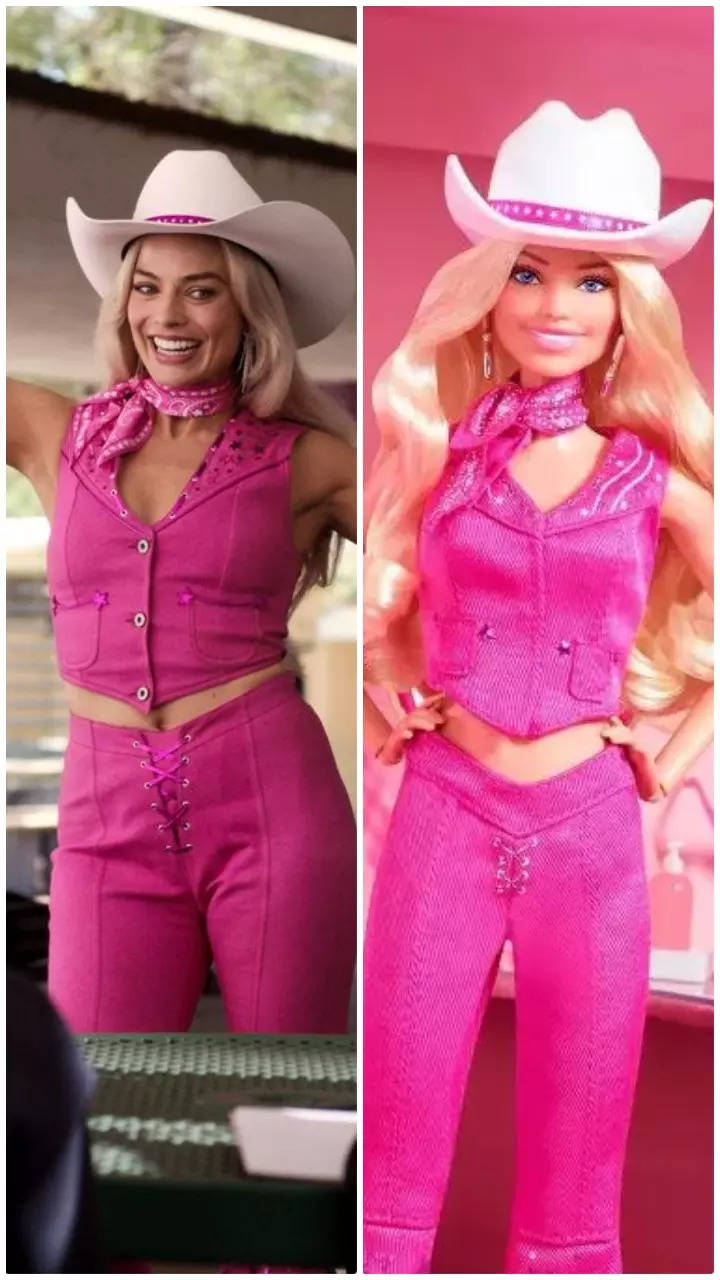 Barbie in real discount life