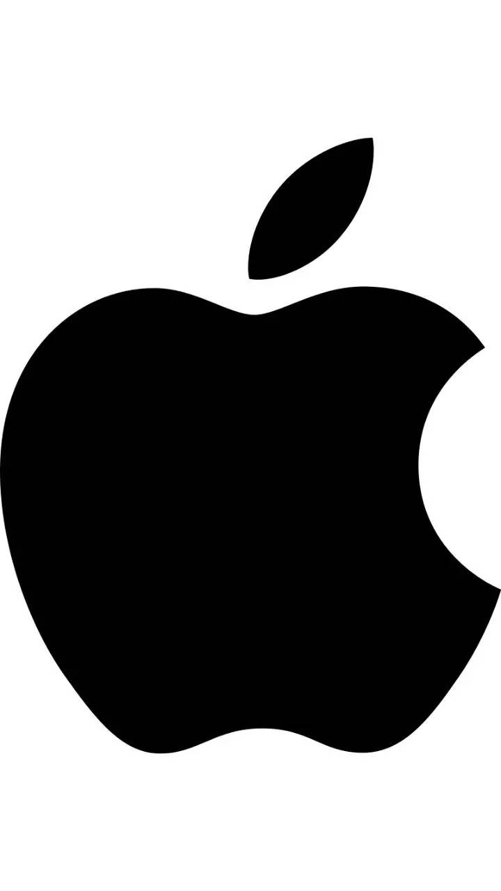 Glossy Apple Logo PNG Image