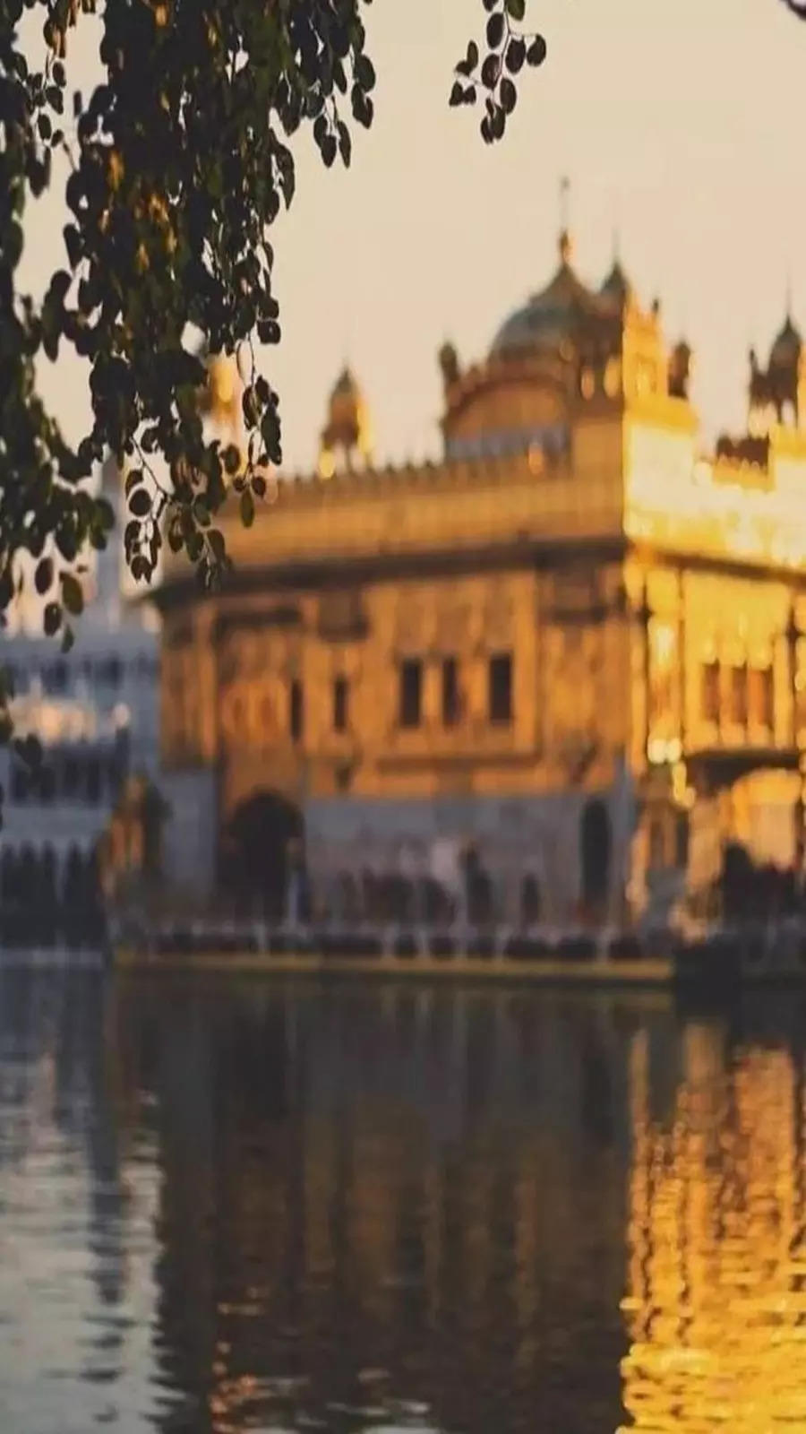 isolated gurudwara building with golden dome and flat sky at morning from  different angle image is taken at gurudwara bangla sahib delhi india on May  Stock Photo - Alamy