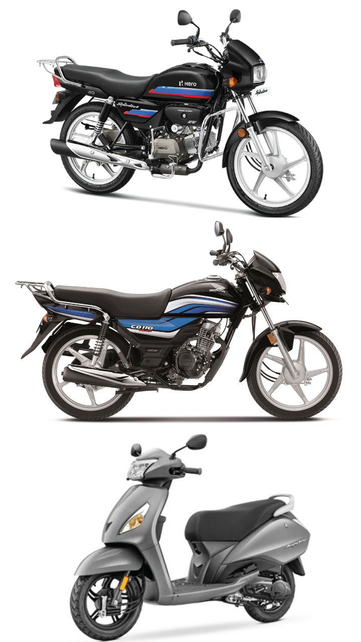 ​Top 10 best-selling two-wheeler brands in India in August 2023