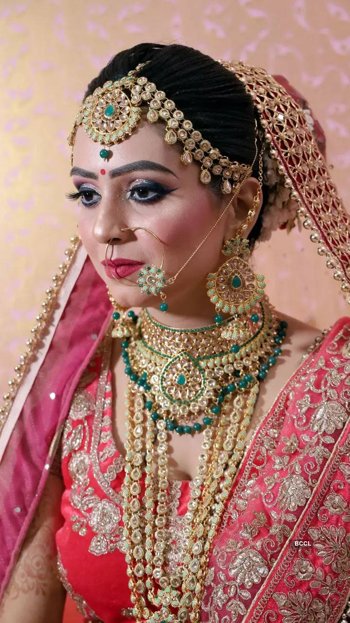 Bridal look clearance with jewellery